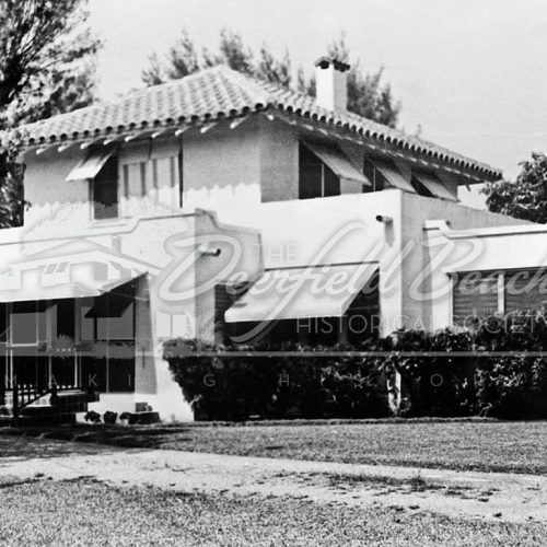 The Butler House in early Deerfield Beach, FL