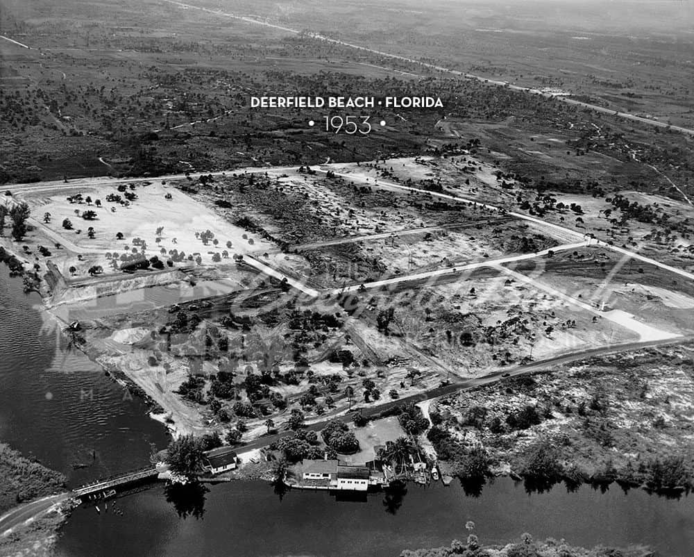 Deerfield Beach Historical Society: Deefield Beach, FL - 1953