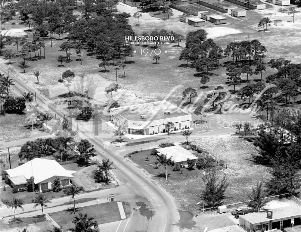 Deerfield Beach Historical Society: Hillsboro Blvd. - Deefield Beach, FL - 1970