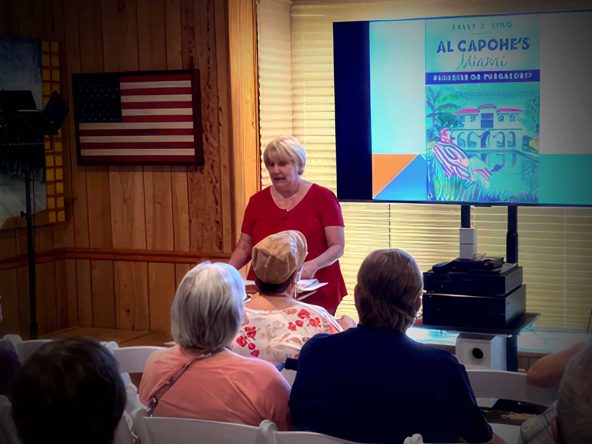 Sally Ling at History at High Noon.